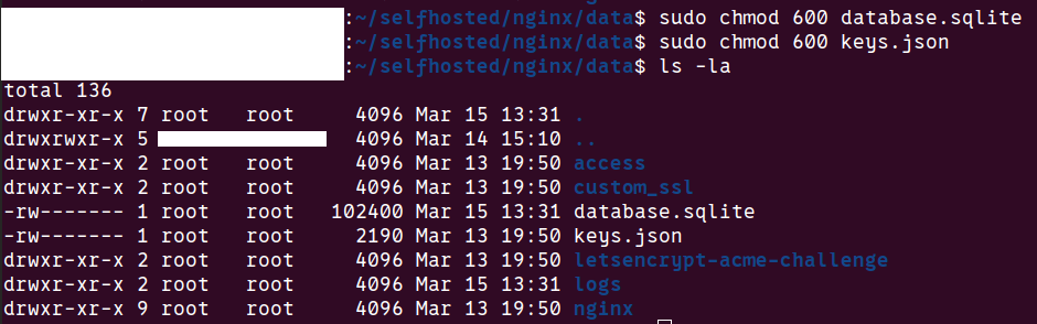 Nginx File Permissions After Hardening